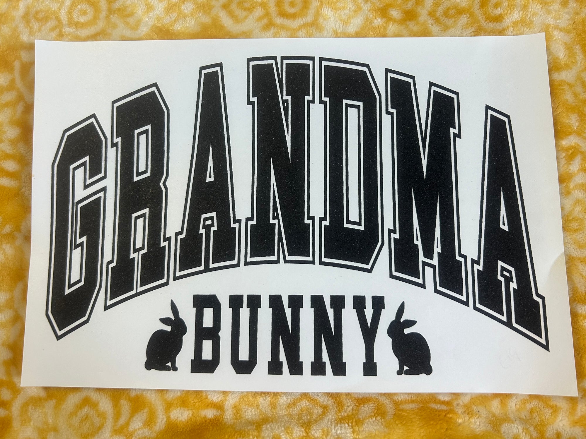 Single Color Screen Print Transfers