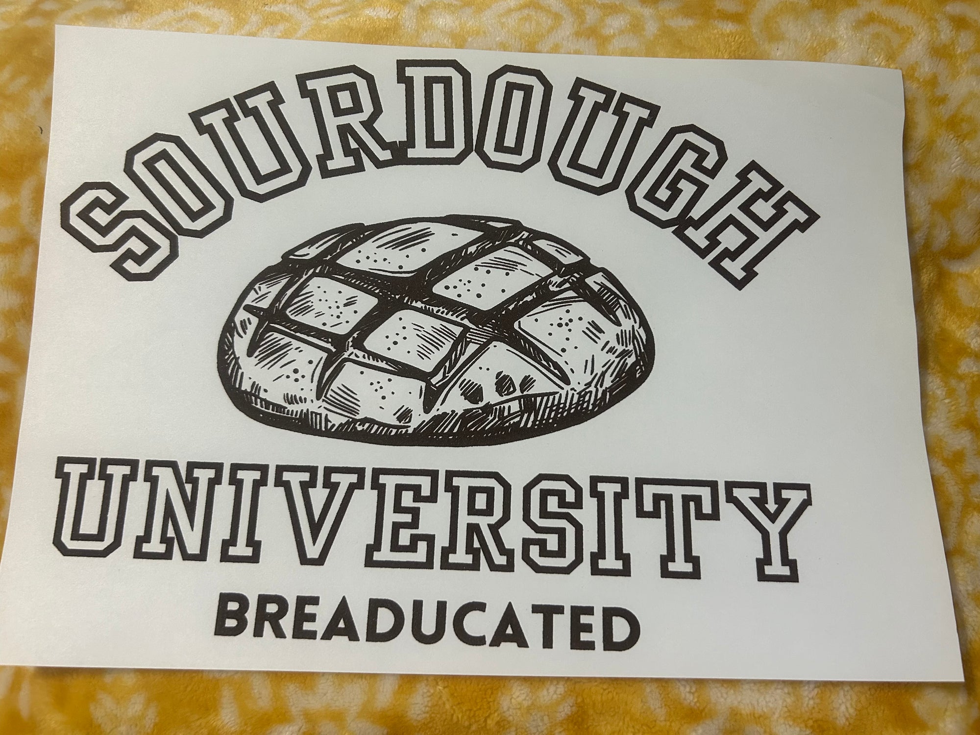 Single Color Screen Print Transfers