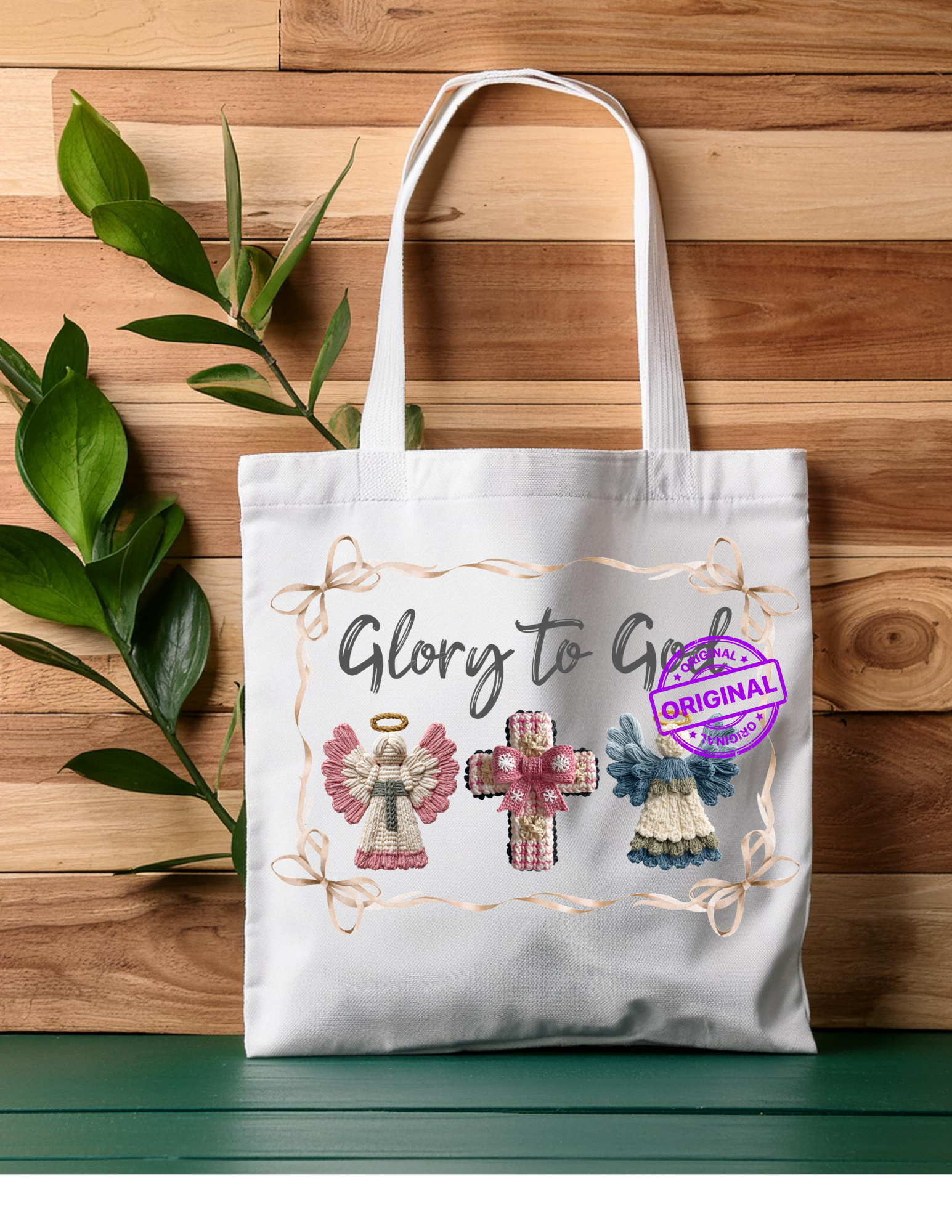 Glory to God Tote Bag