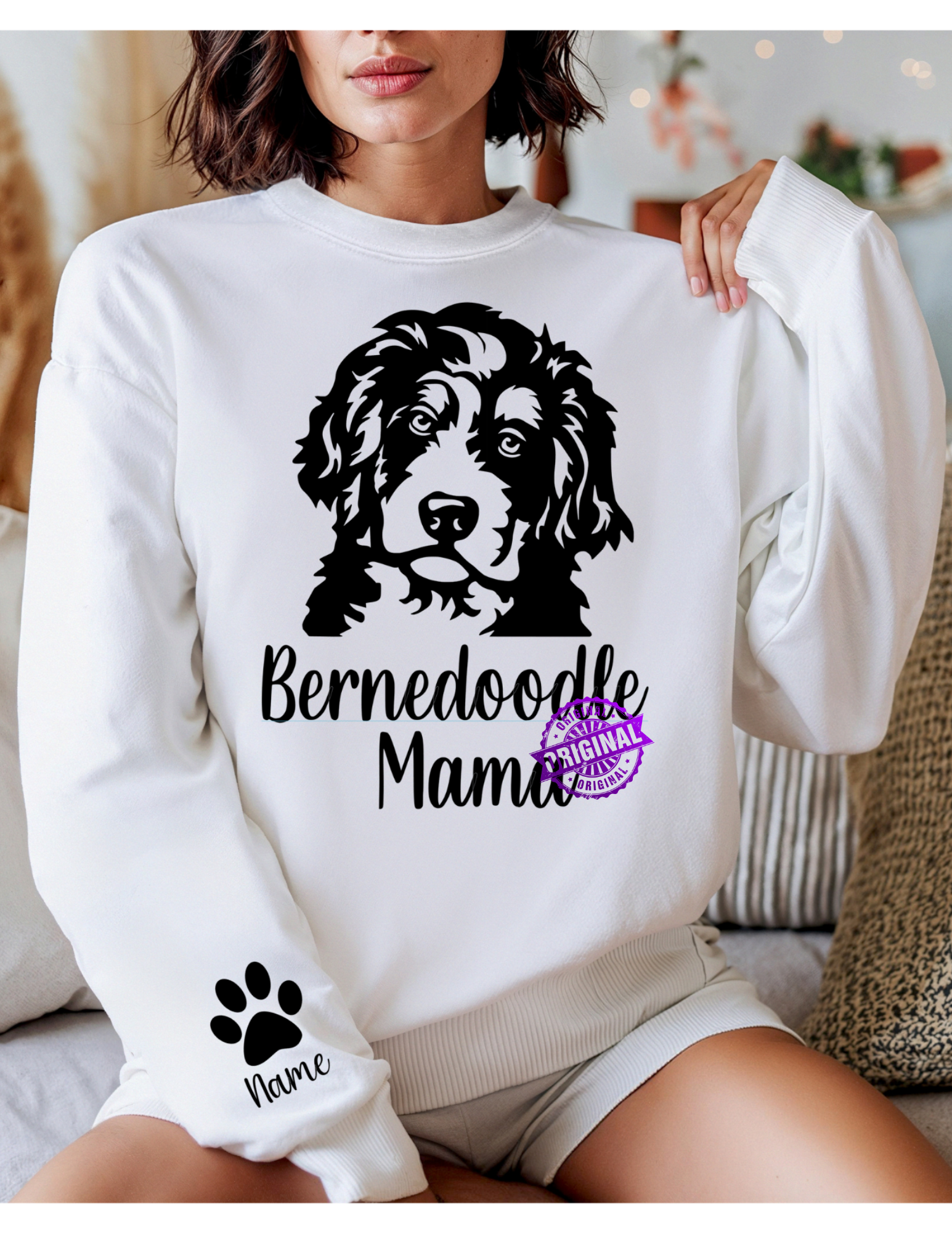 Dog Breed Mama Sweatshirt
