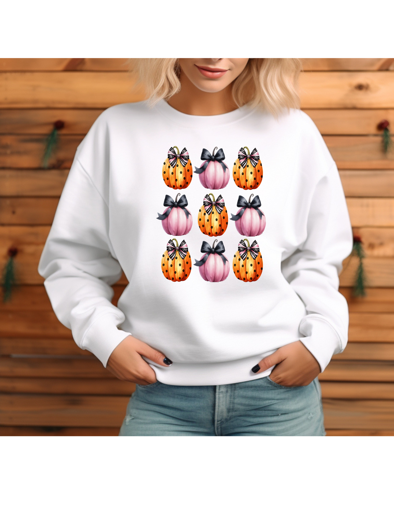 Pink/Orange Pumpkin 9 Stack