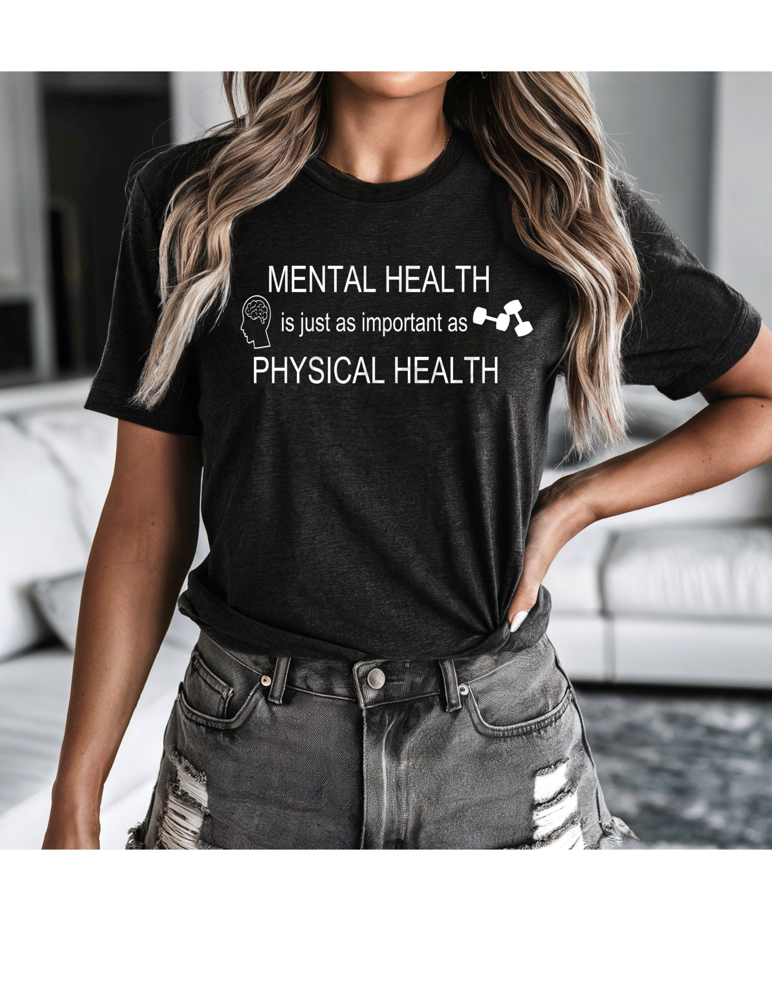 Mental Health is just as important as Physical Health T-Shirt