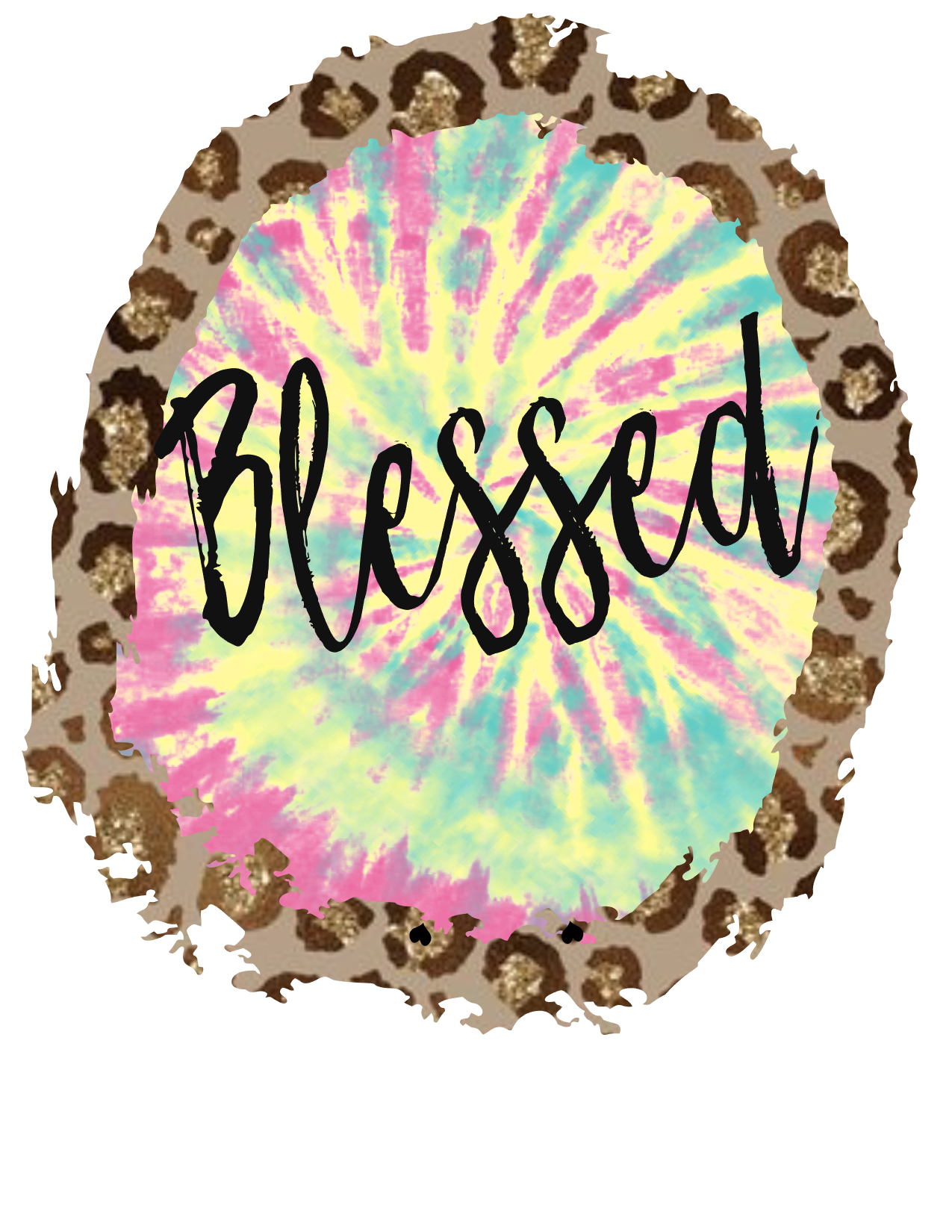 #550 Blessed (tie-dye)