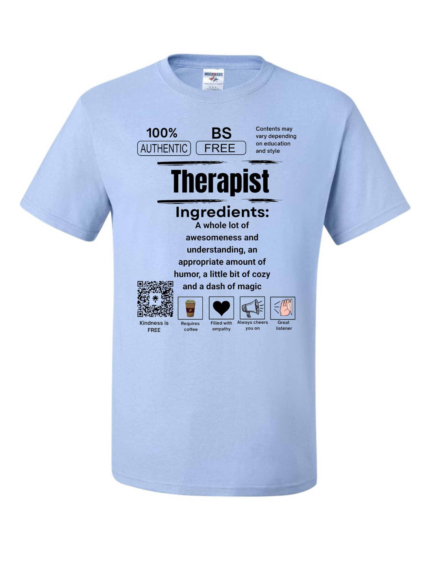 Therapist Ingredients T-shirt