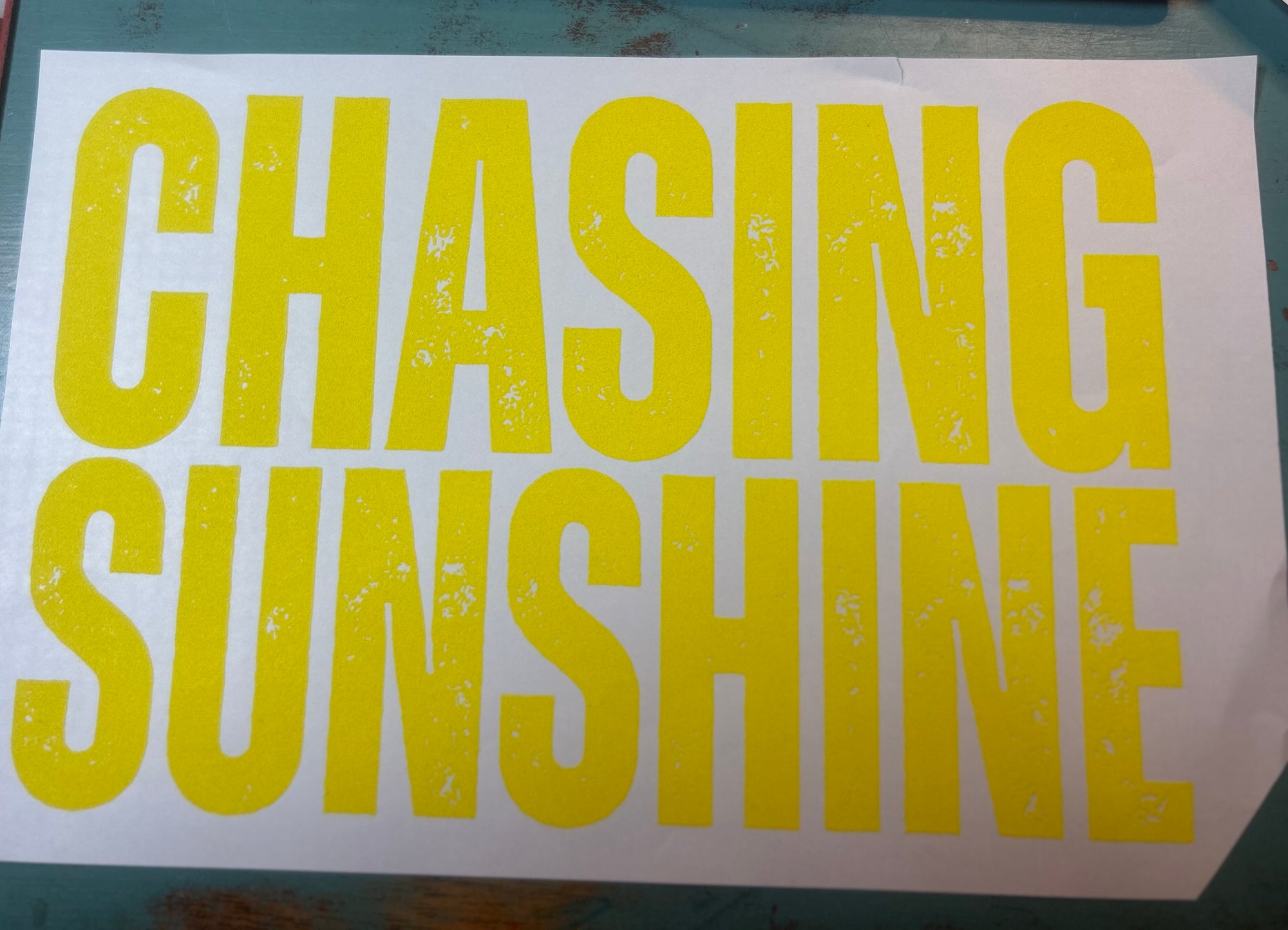Single Color Screen Print Transfers