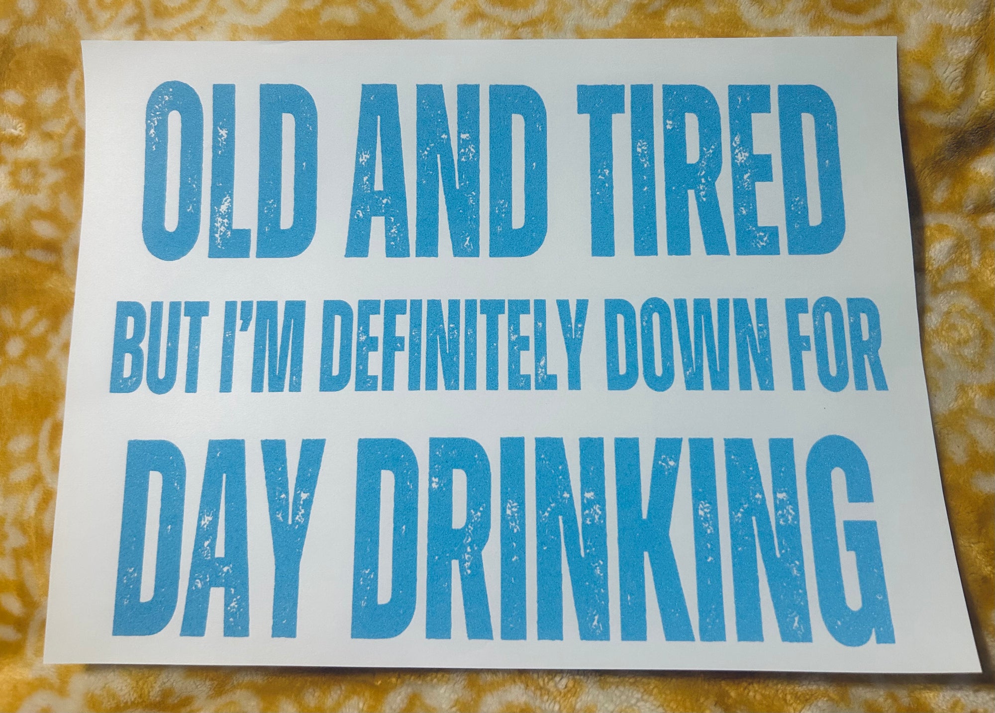Single Color Screen Print Transfers
