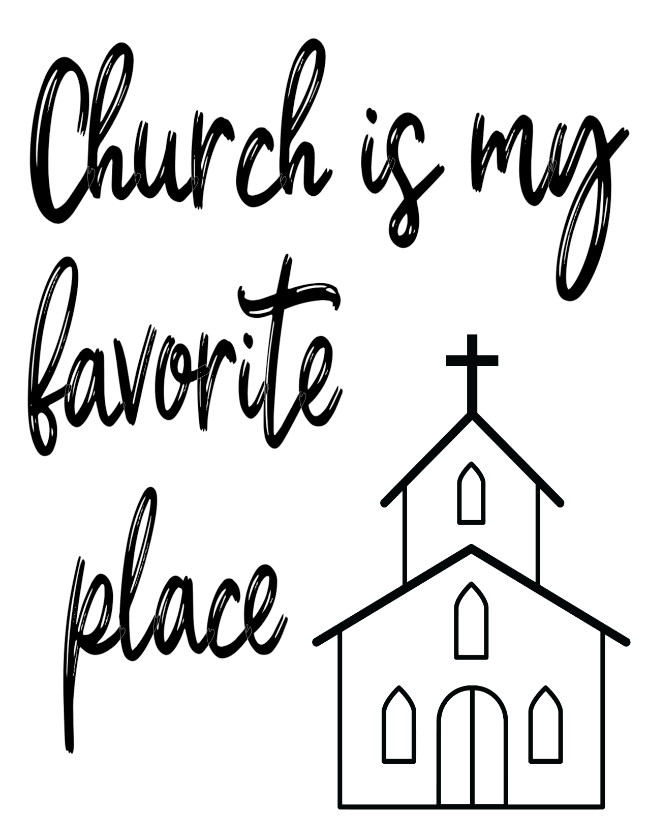 #227 Church is favorite place