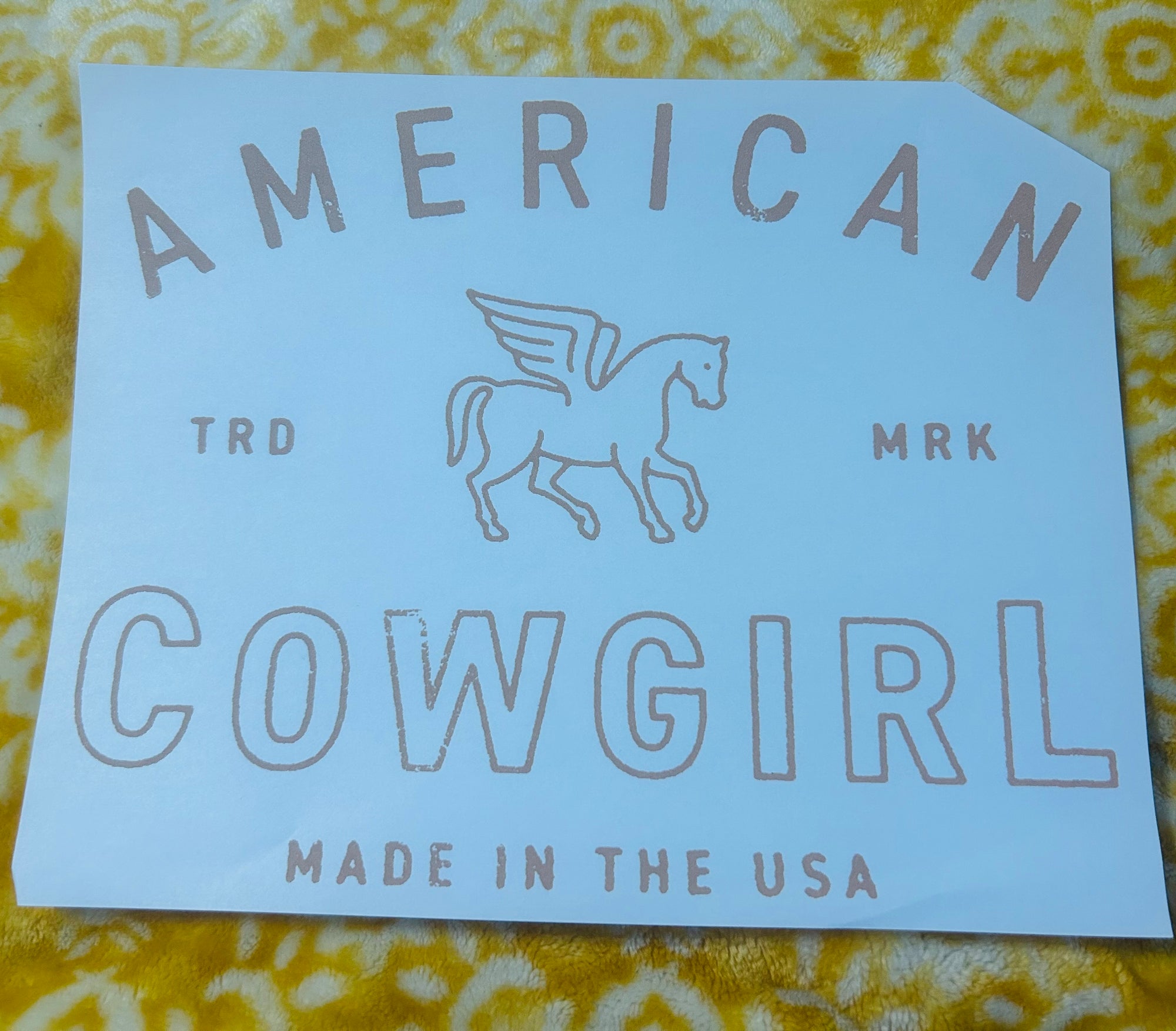 Single Color Screen Print Transfers