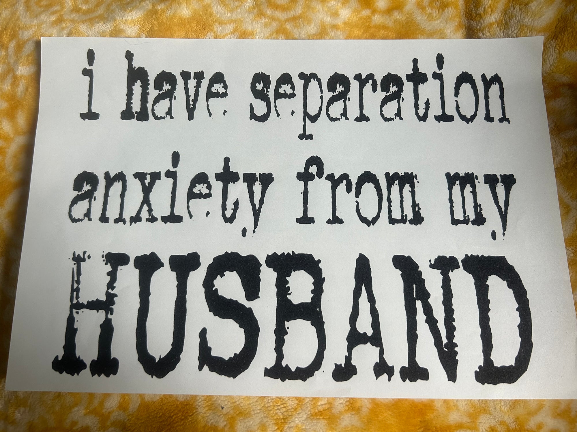 Single Color Screen Print Transfers