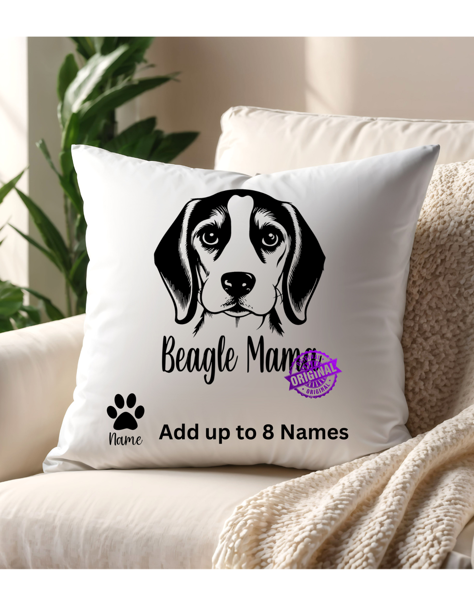 Dog Breed Pillow Cover