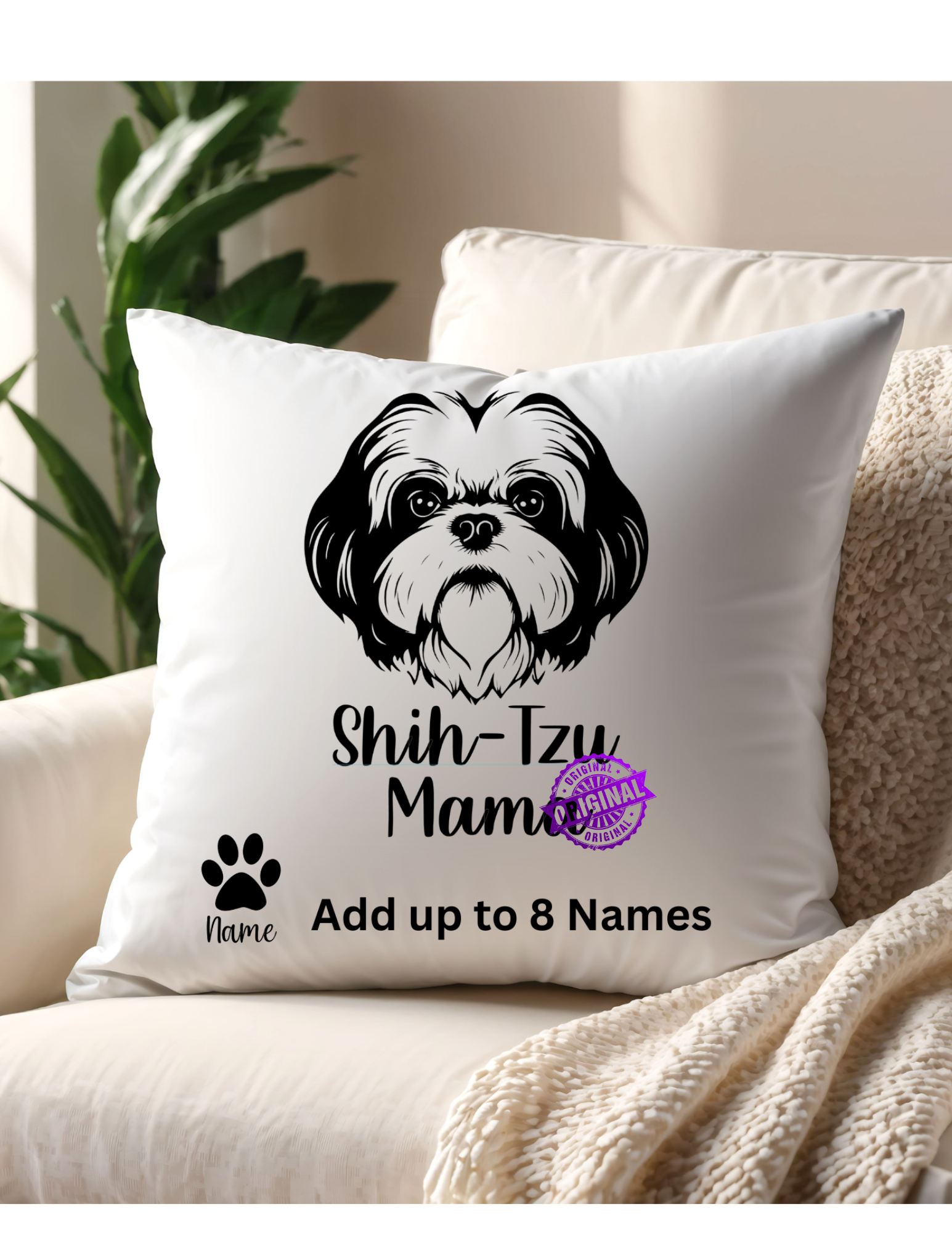 Dog Breed Pillow Cover