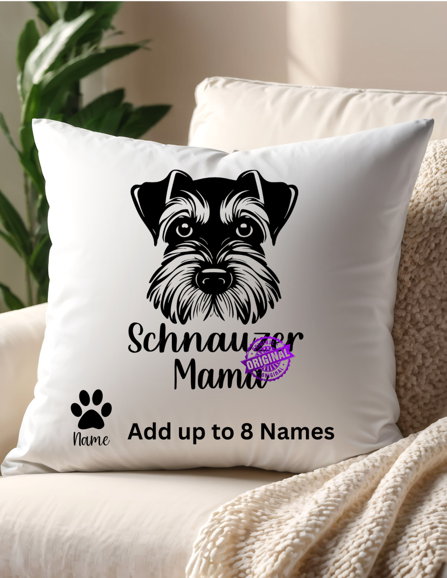 Dog Breed Pillow Cover