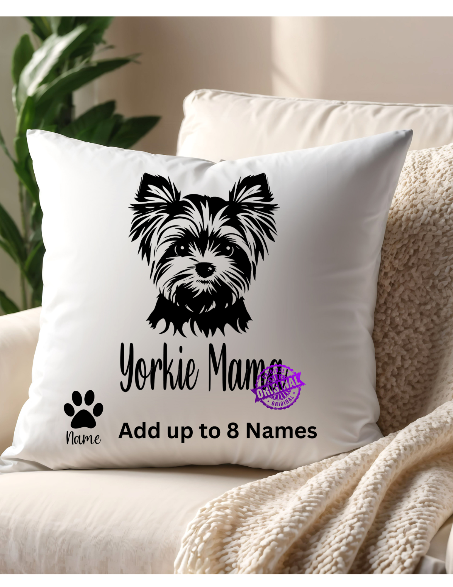 Dog Breed Pillow Cover