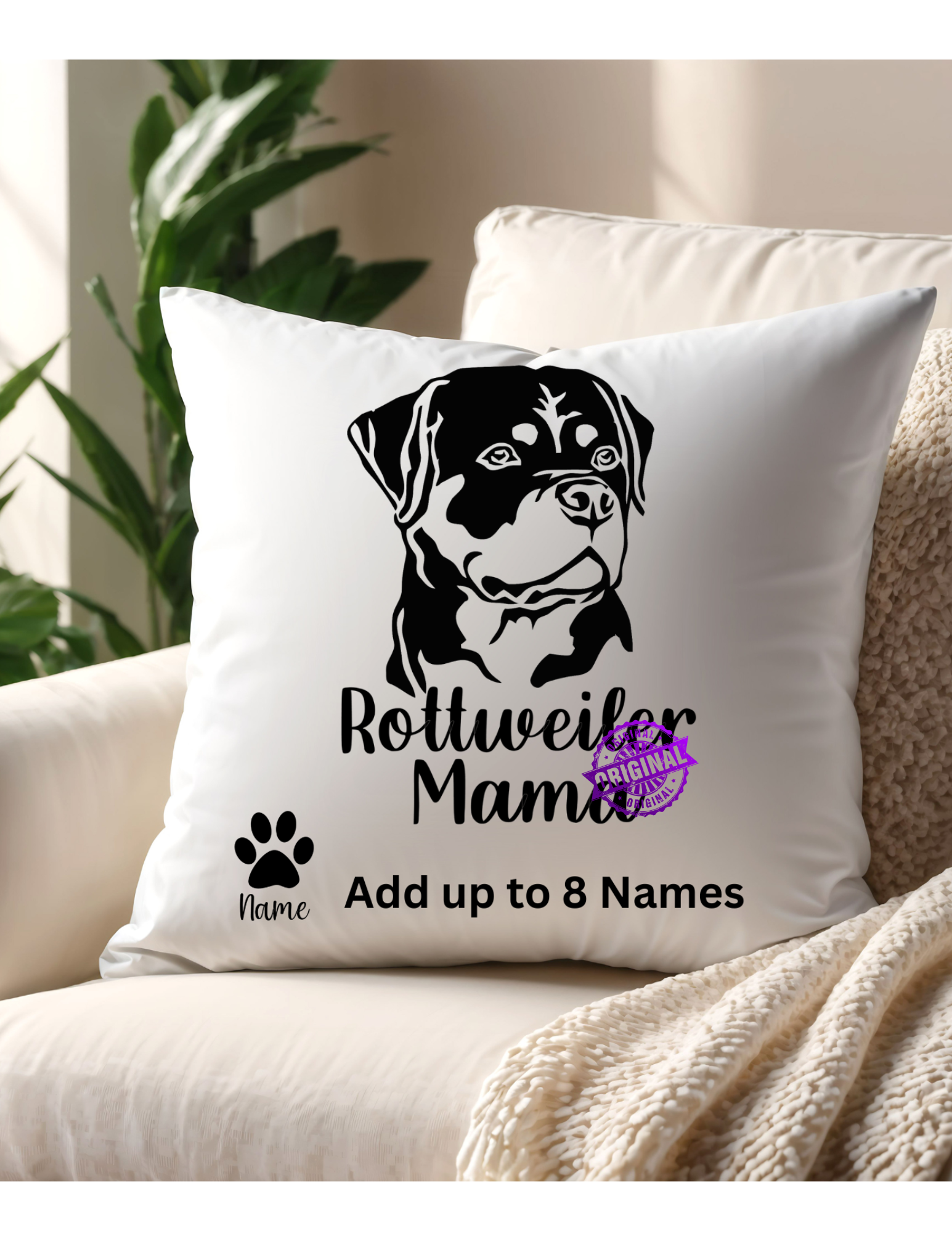 Dog Breed Pillow Cover
