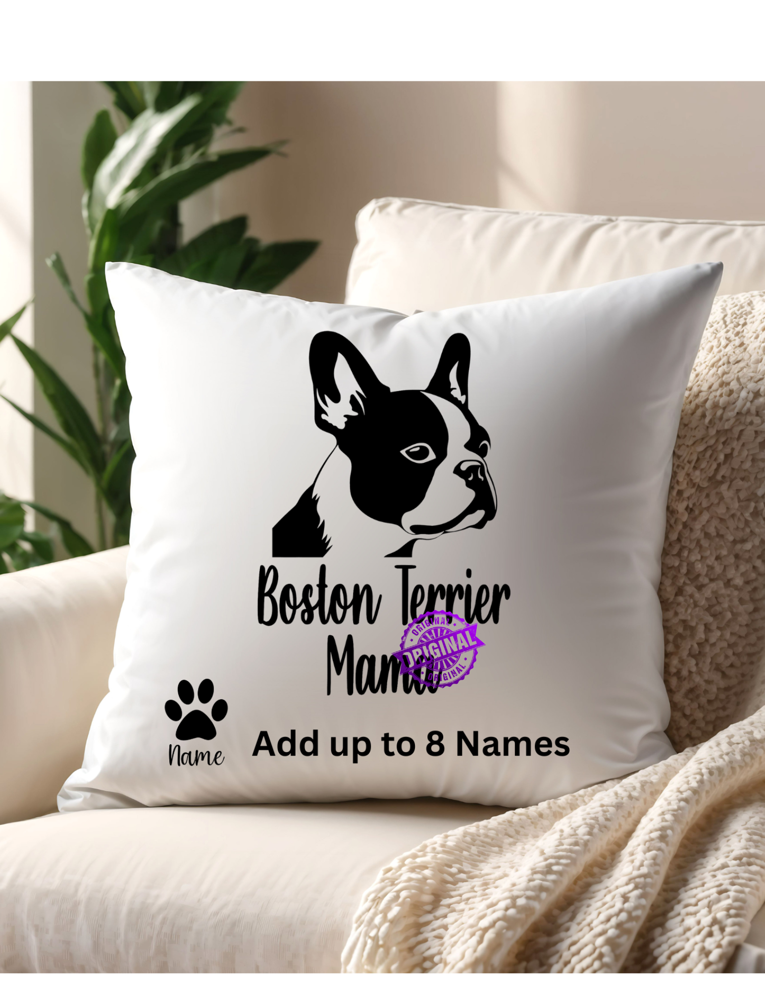 Dog Breed Pillow Cover