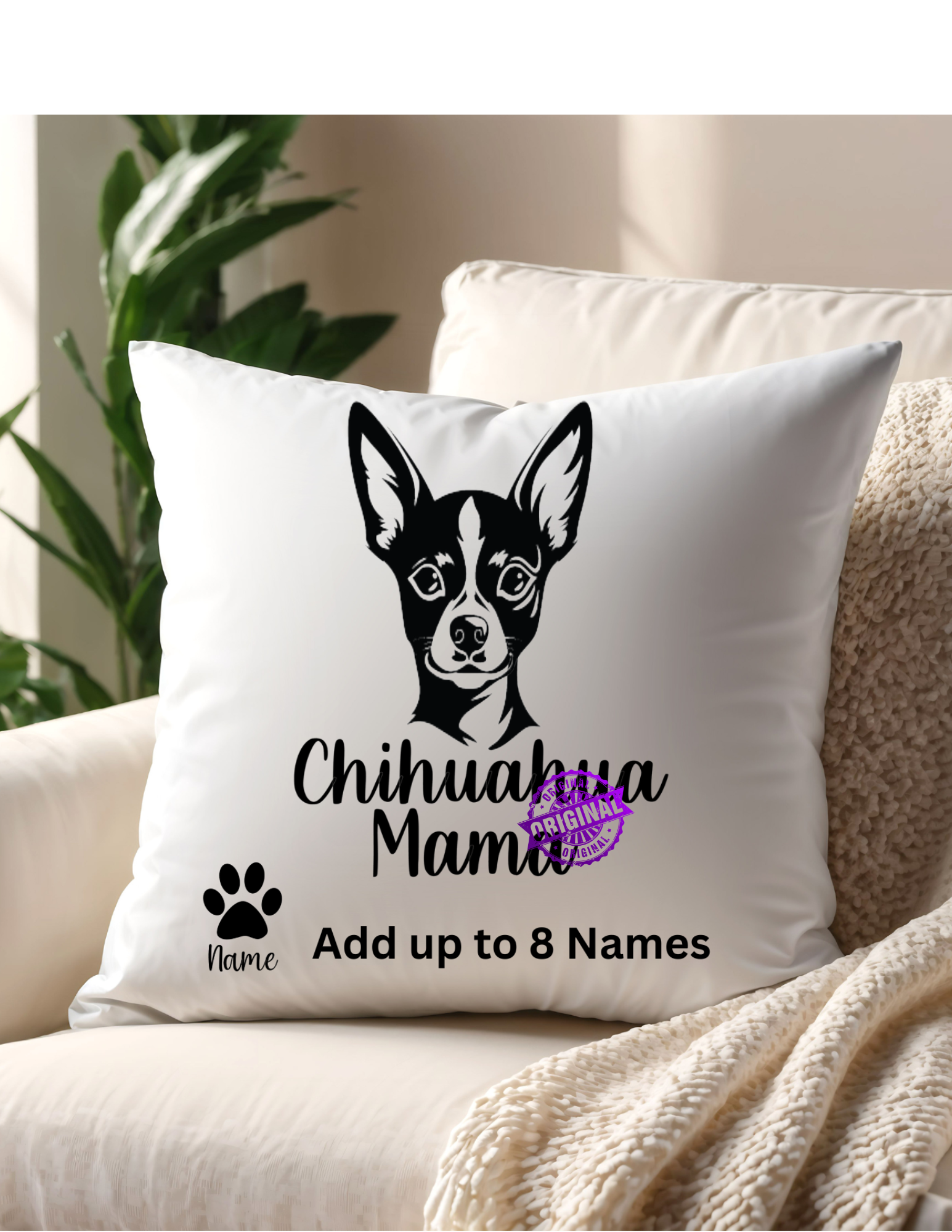 Dog Breed Pillow Cover