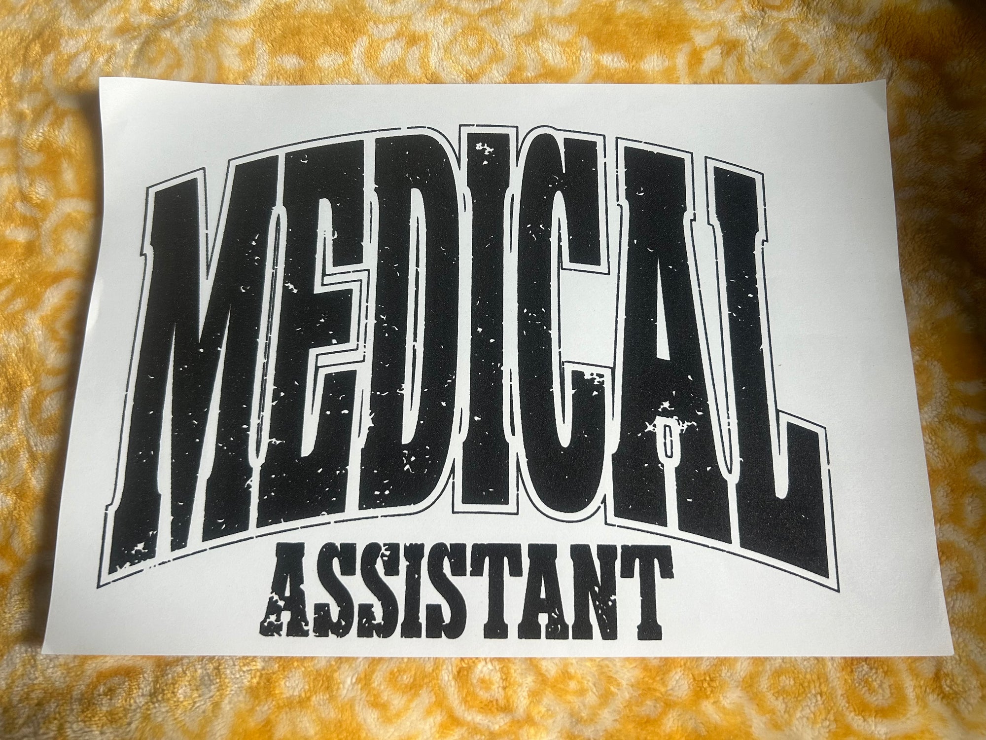 Single Color Screen Print Transfers