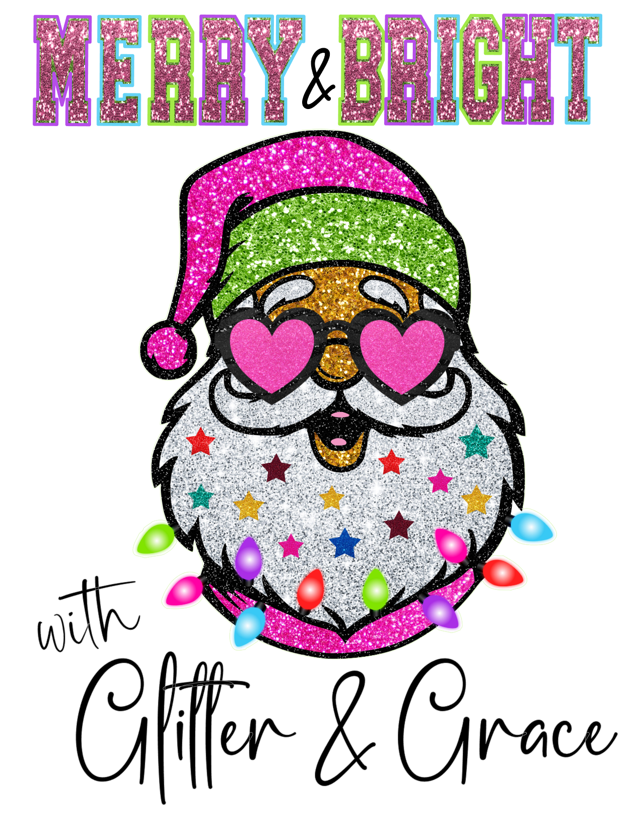 #201 Merry & Bright with Glitter & Grace