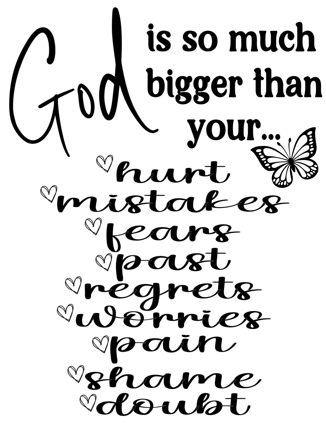 #343 God is so much bigger than your...