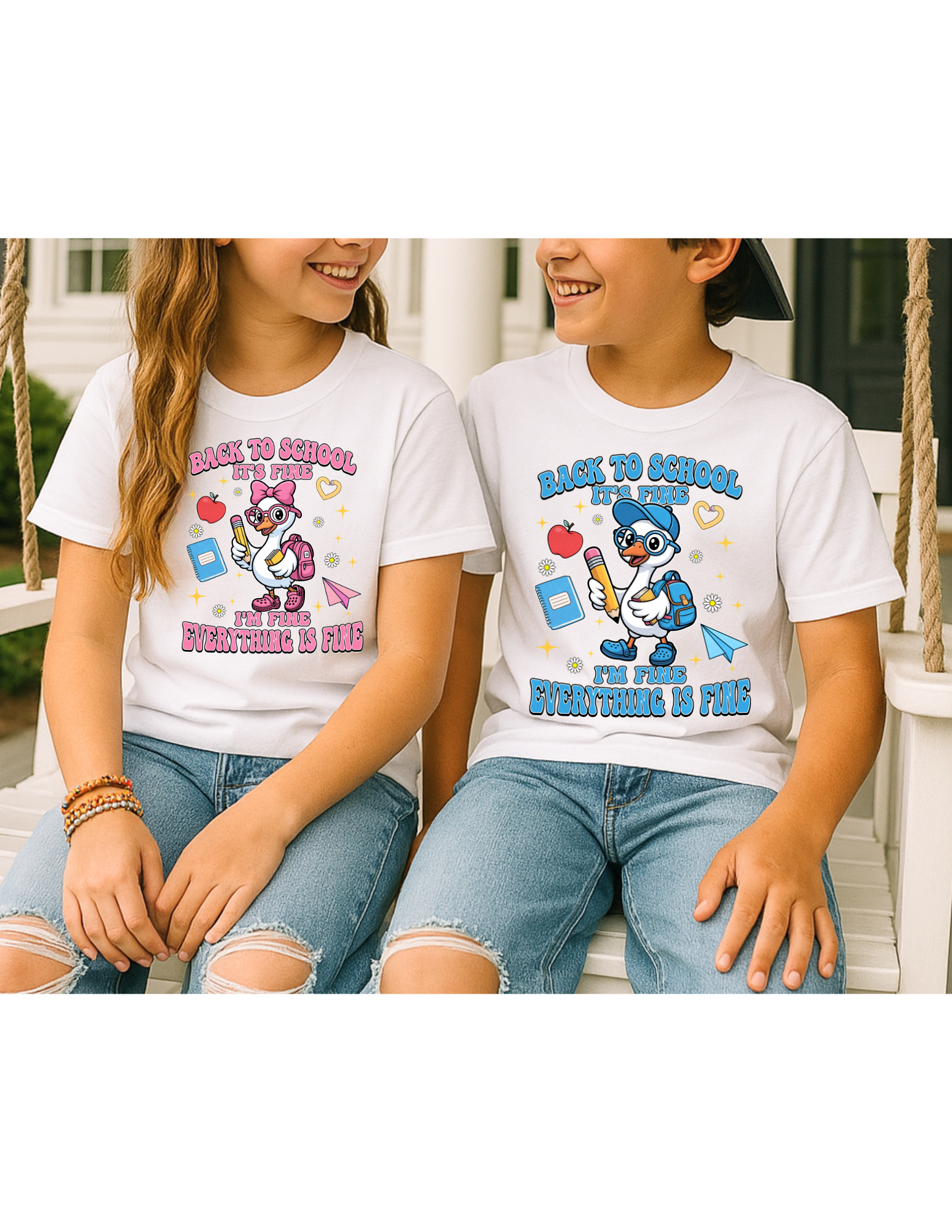 Back to School Goose T-shirt