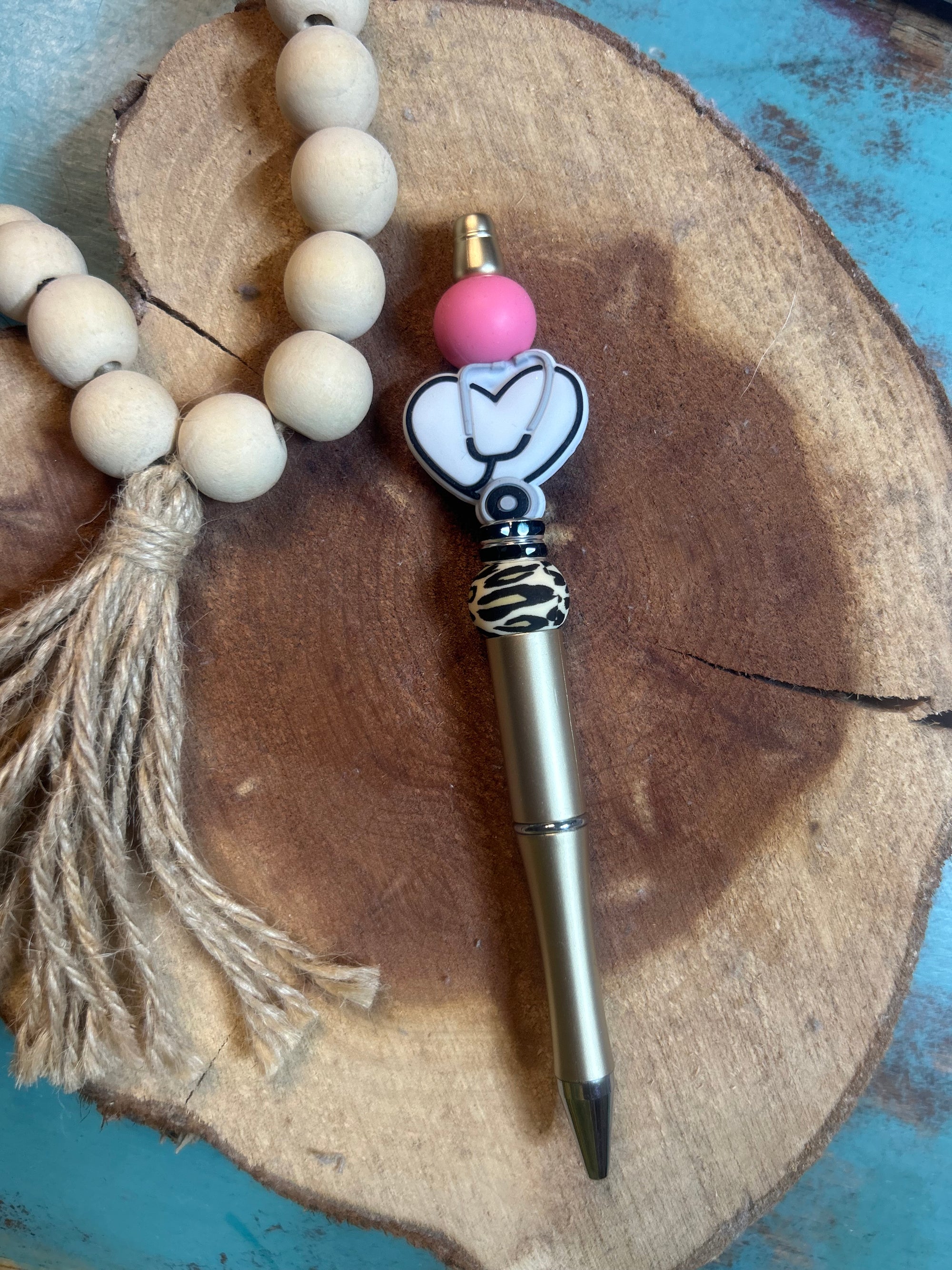 Gold Metallic Pen Medical Staff Pen