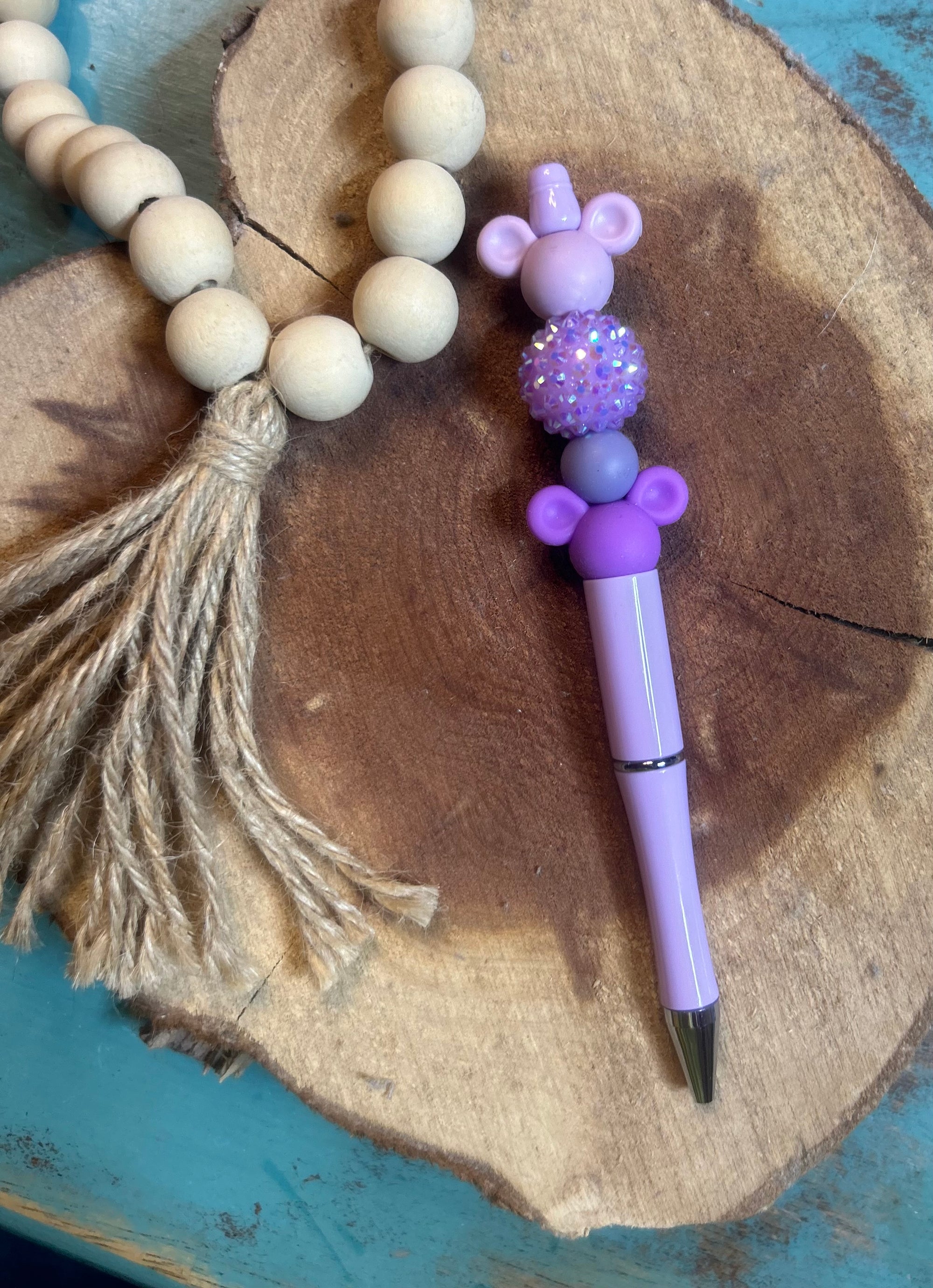 Lavender Solid Pen Mouse Head