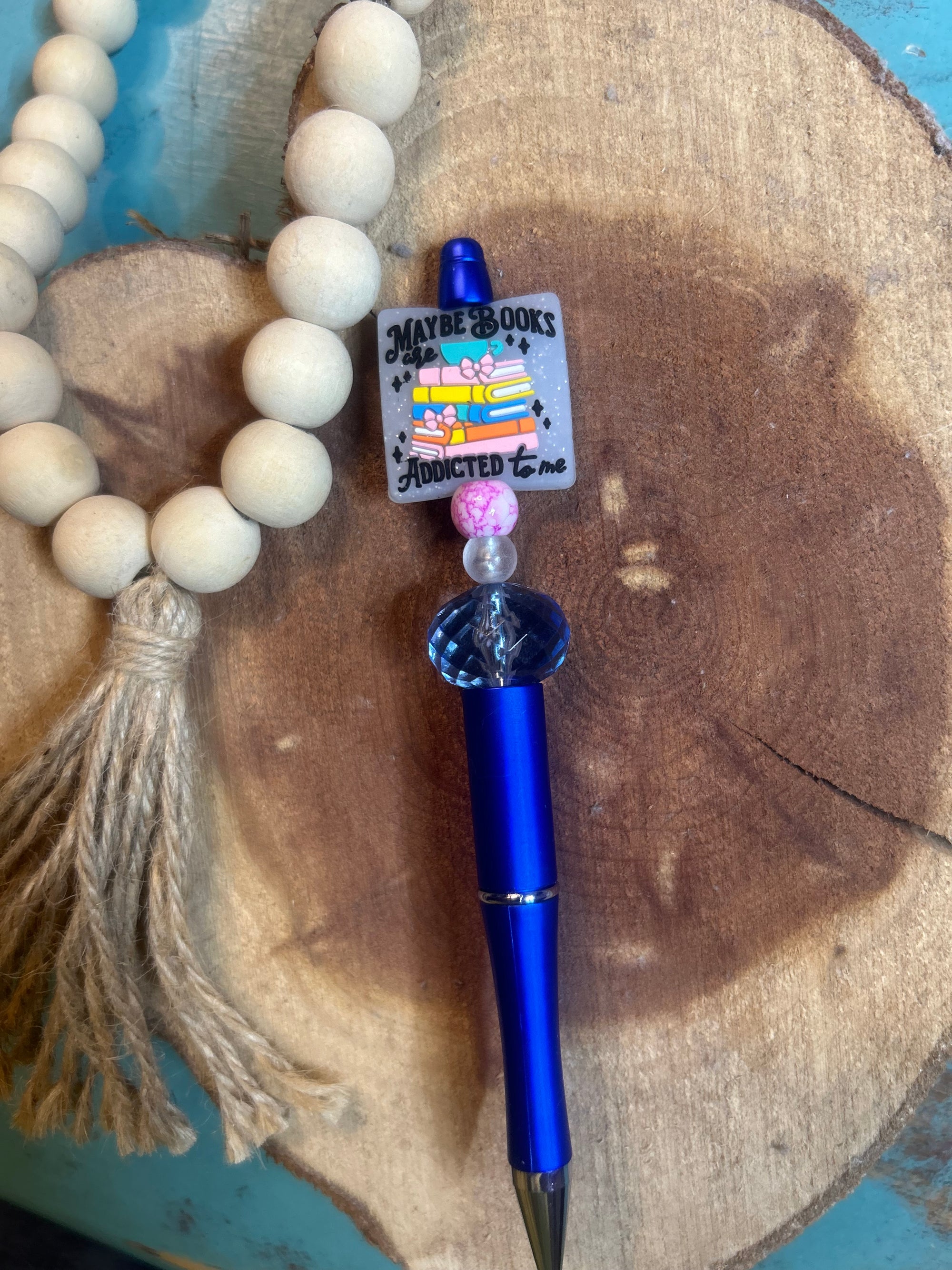 Royal Blue Metallic Pen