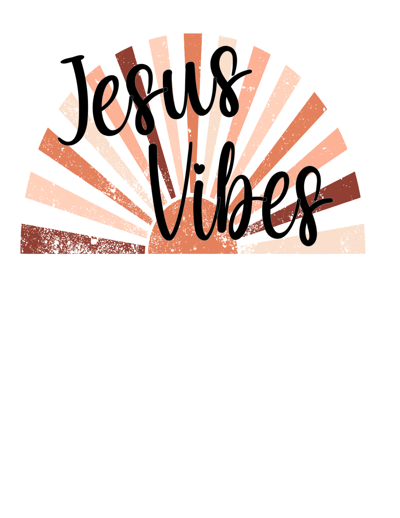 #90 Jesus Vibes (retro sun)