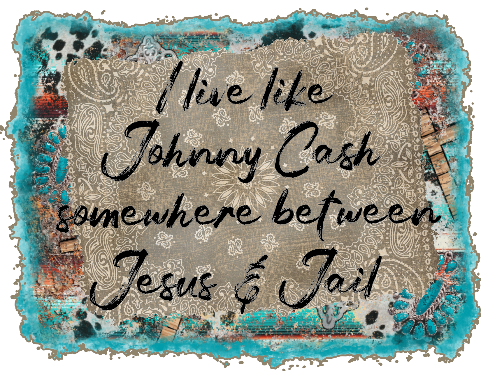 #203 Johnny Cash- I live like Johnny Cash Somewhere Between Jesus & Jail