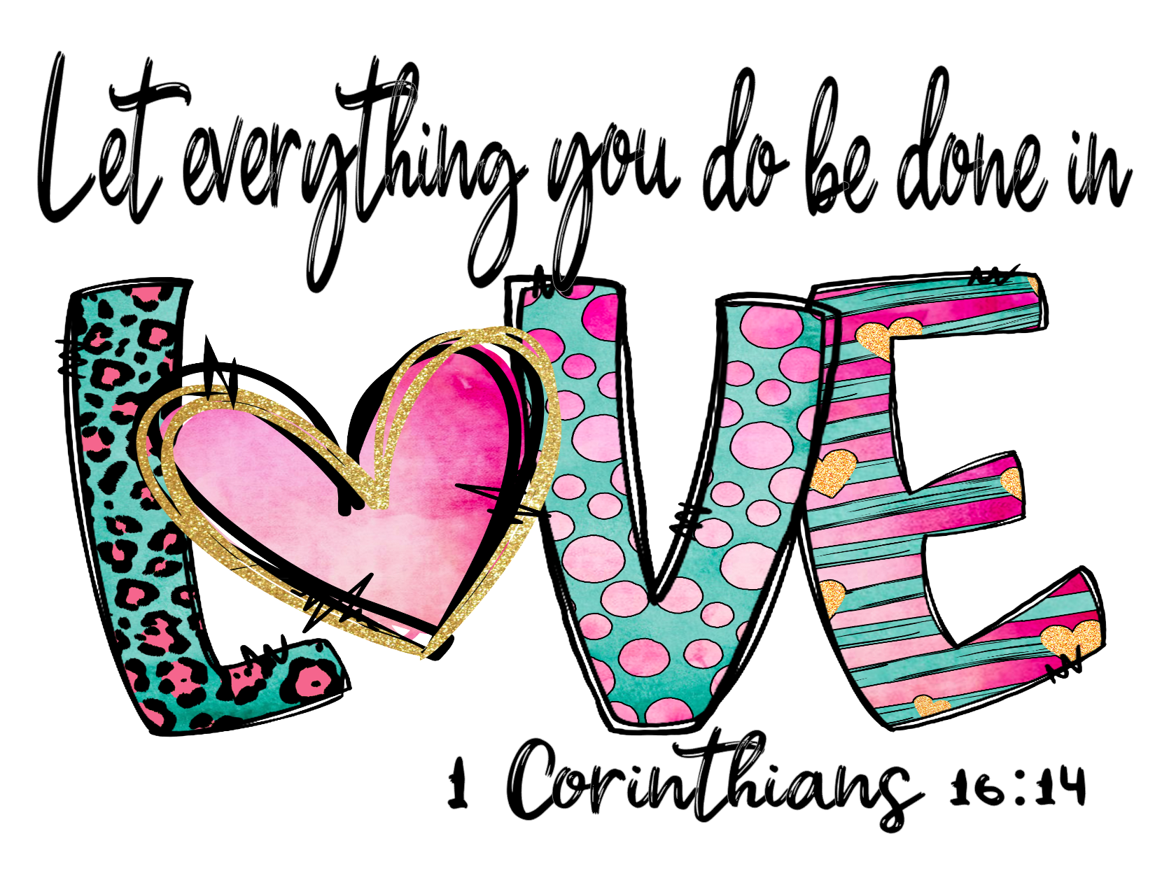 #267 Let everything you do be done in LOVE Corinthians 16:14