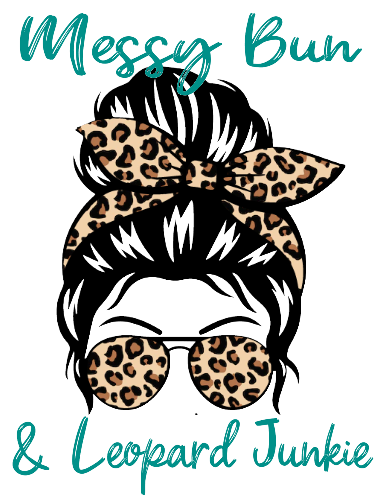 #405 Messy Bun & Leopard Junkie