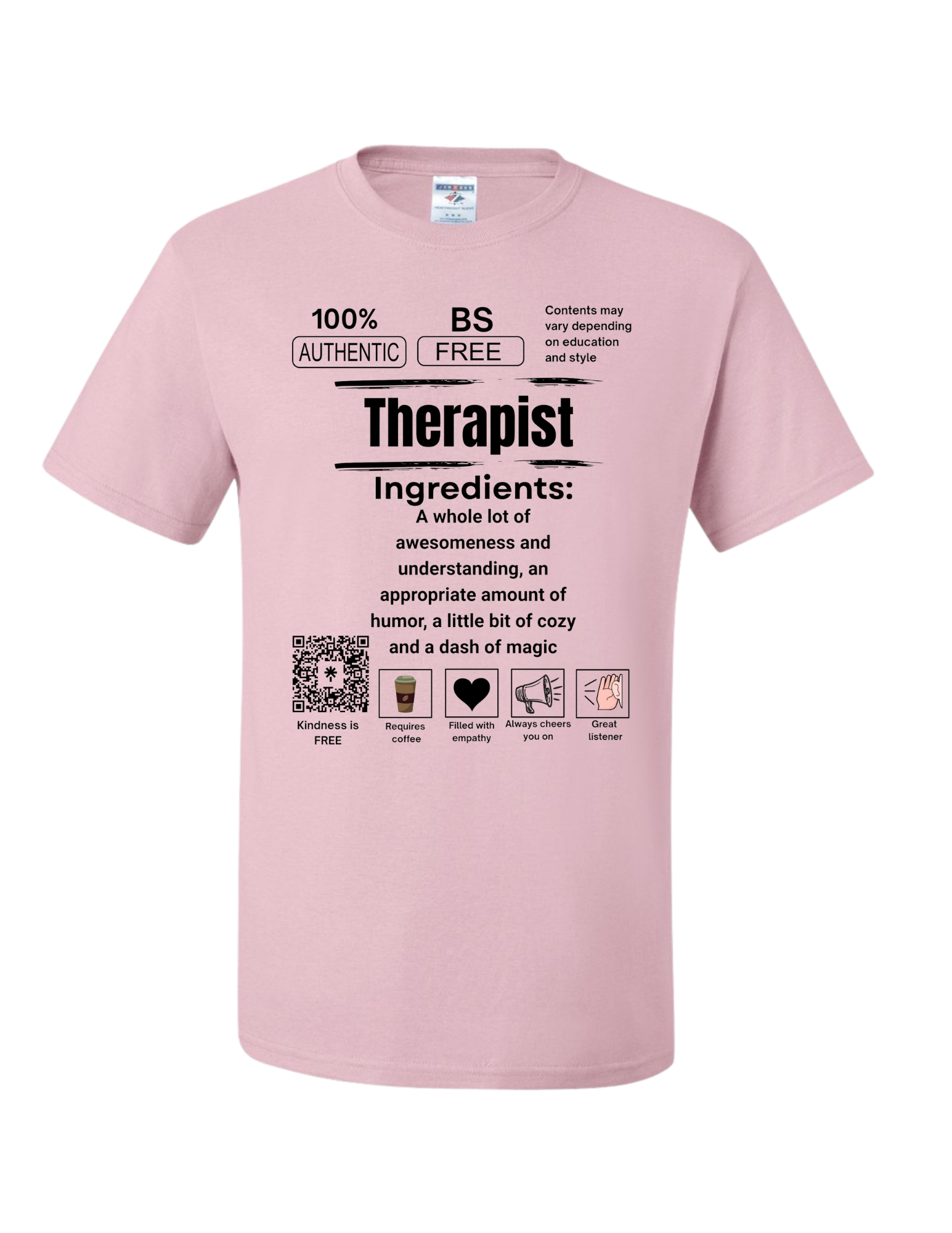 Therapist Ingredients T-shirt