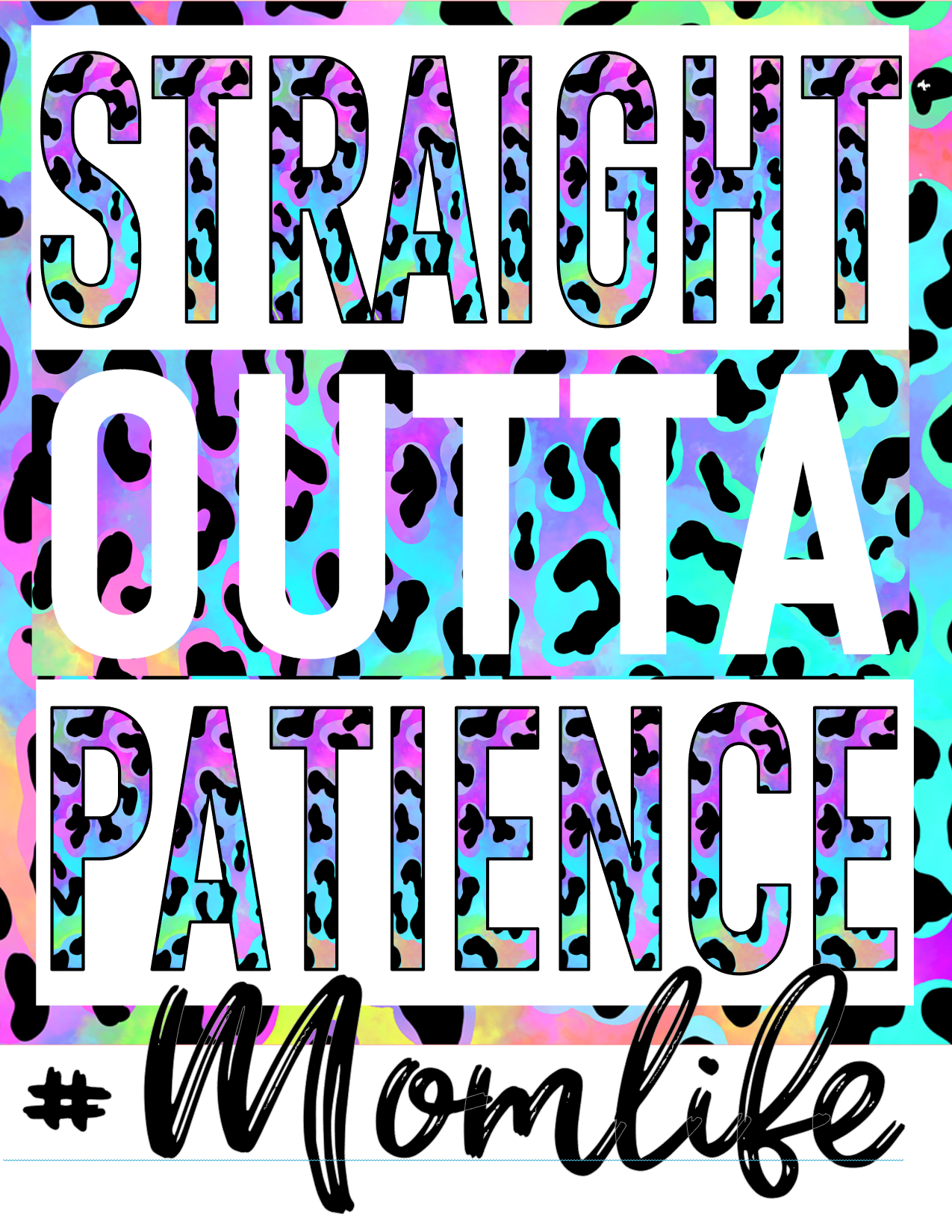 #421 Straight Outta Patience #Momlife
