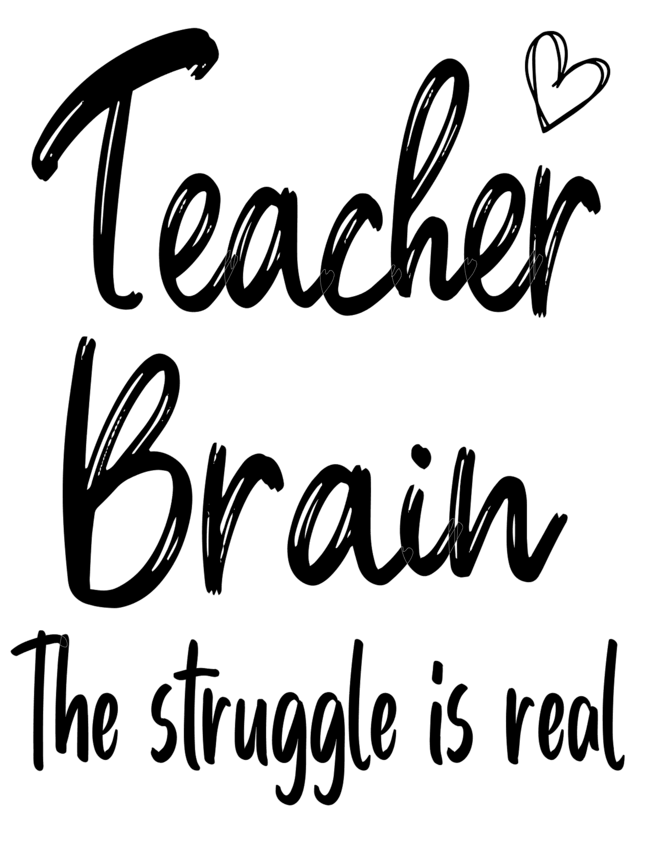 #416 Teacher Brain the struggle is real