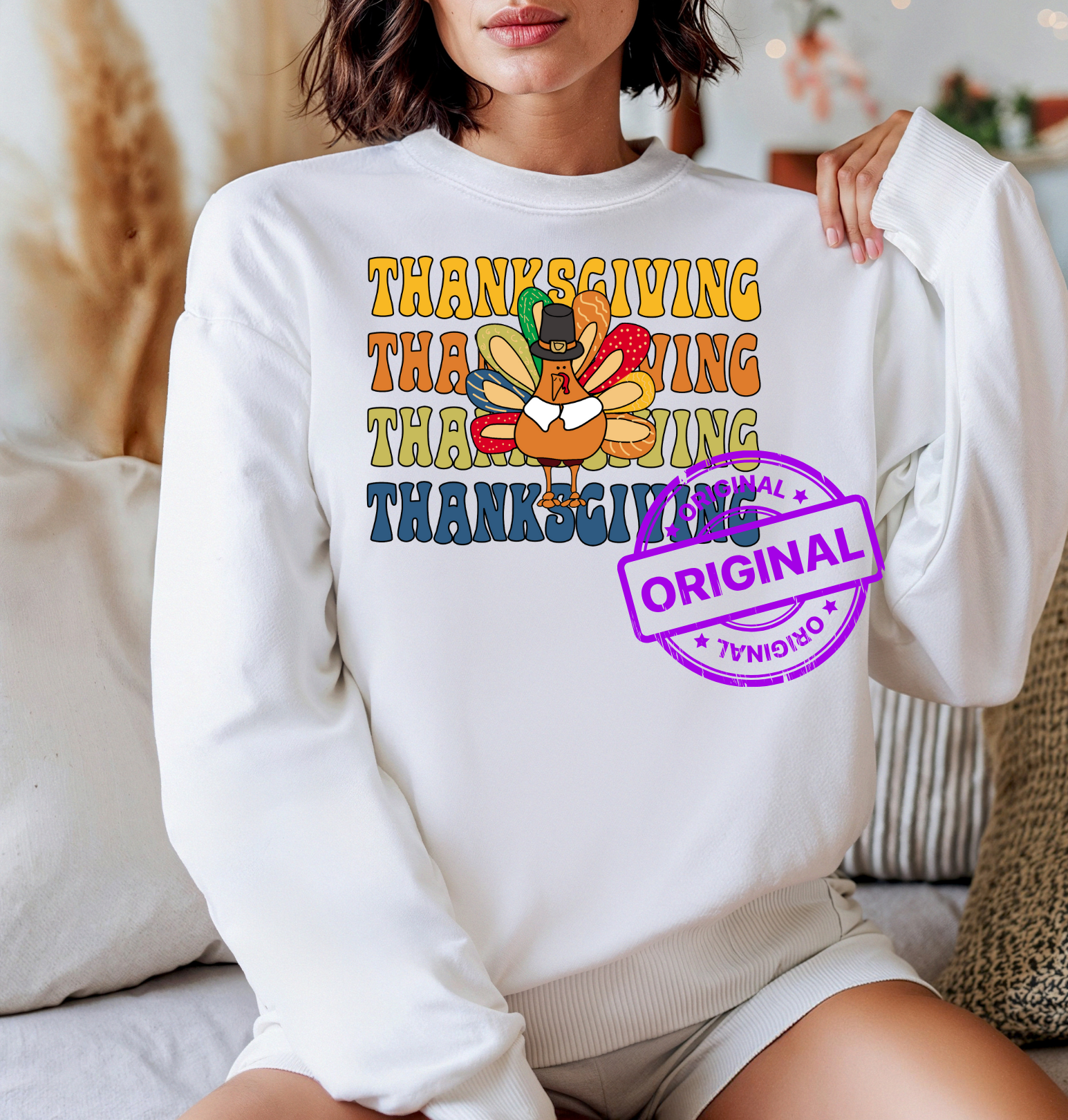 Thanksgiving stacked with Turkey