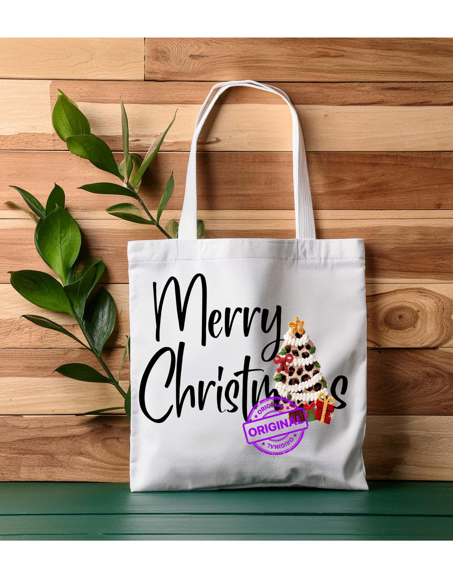 Merry Christmas Tote Bag