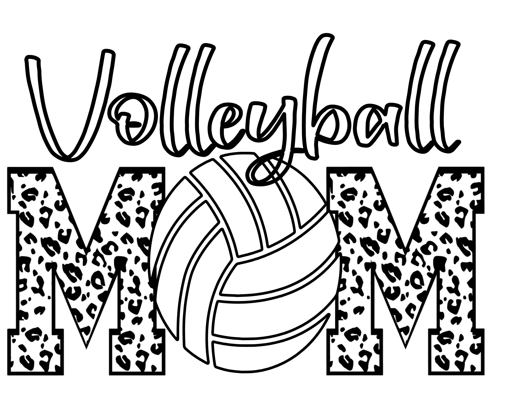 #178 Volleyball Mom(can me any name)