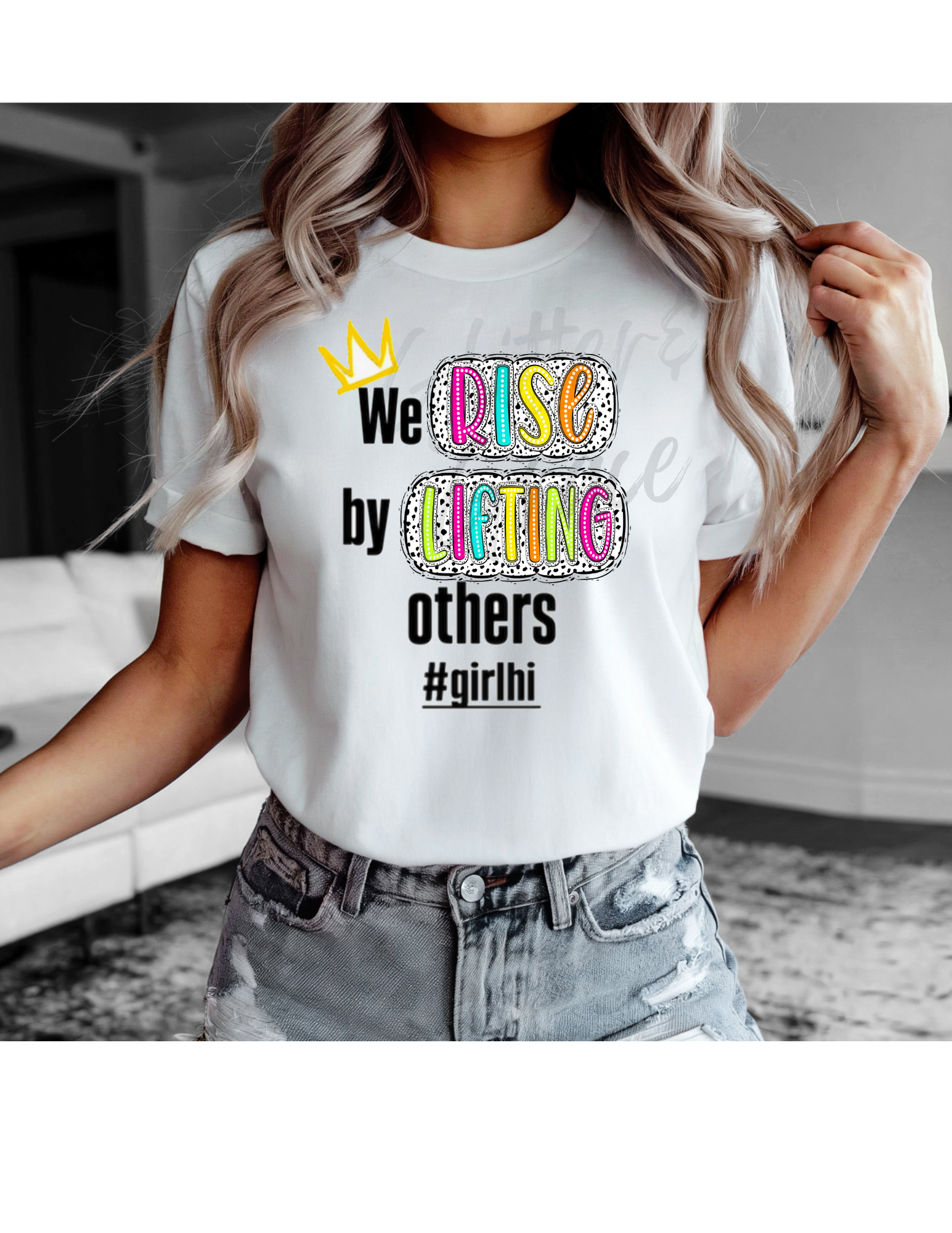 We Rise by Lifting others T-shirt