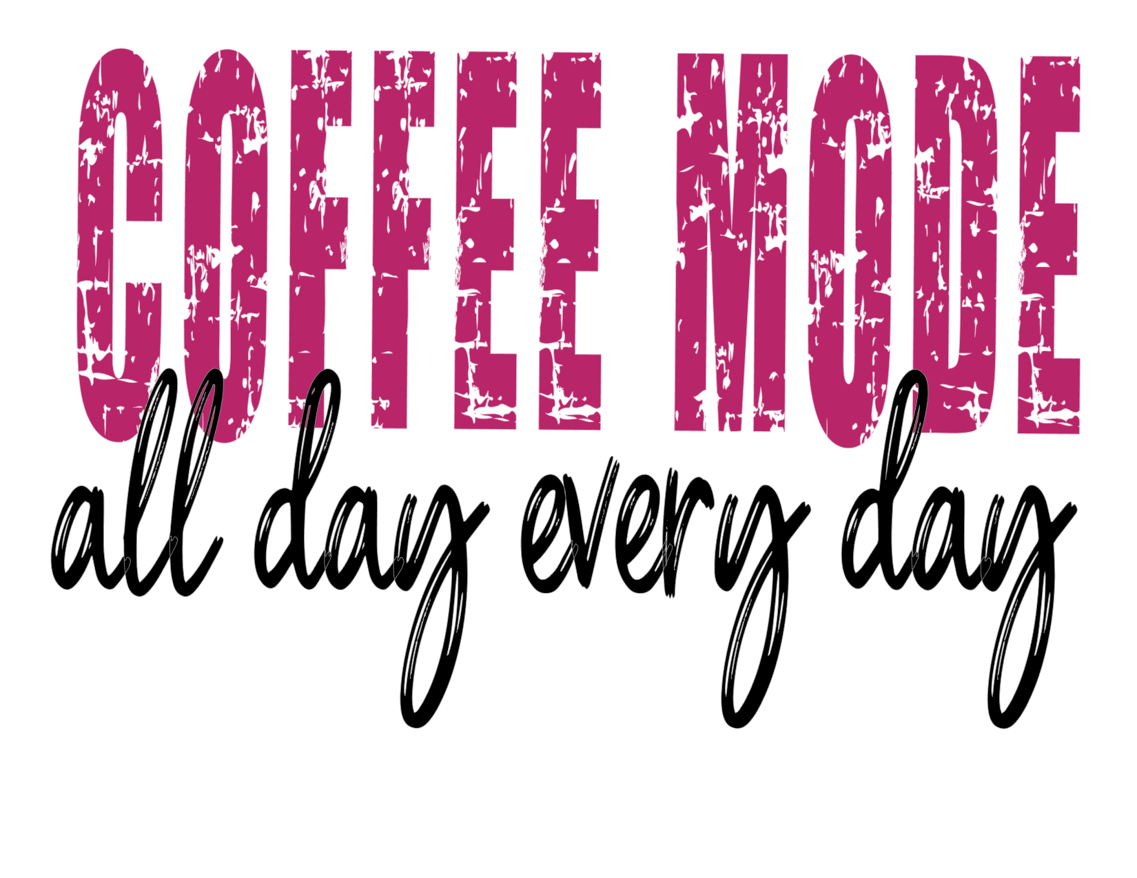 #221 Coffee Mode all day every day