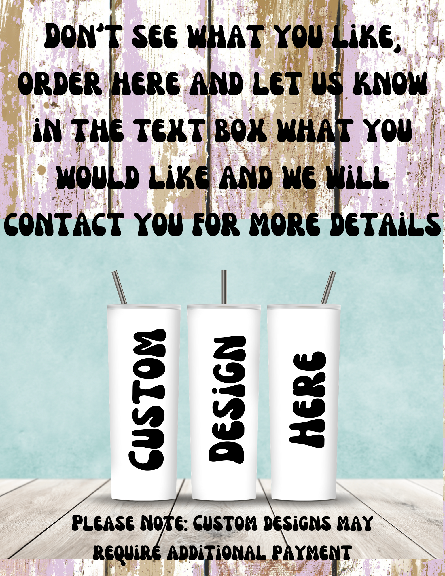 Coffee & Other Drinks 20oz Tumblers