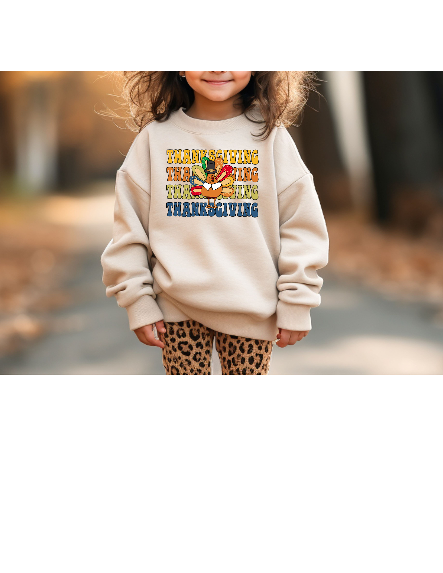 Youth Thanksgiving stacked with Turkey